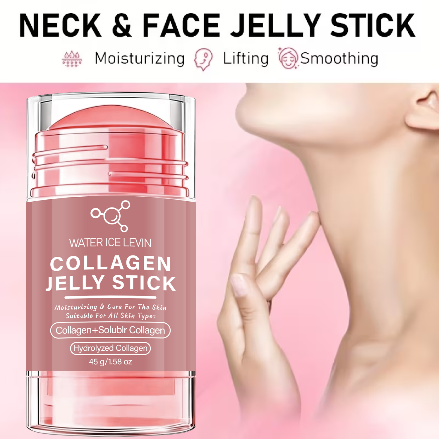 Skincare Vitamin C - Collagen Jelly Stick with Hyaluronic Acid