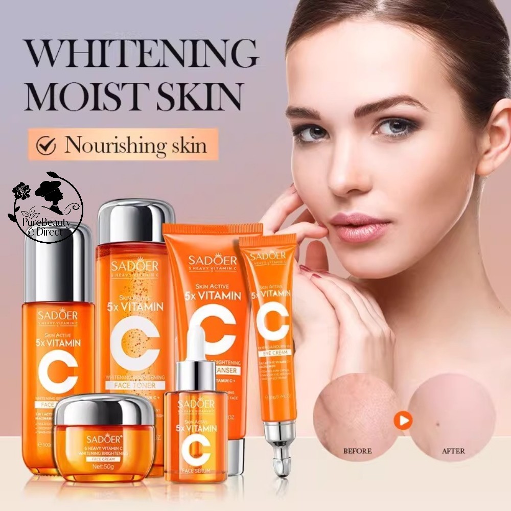 Skincare Glad2Glow - SADOER Vitamin C Brightening Essence Cream
