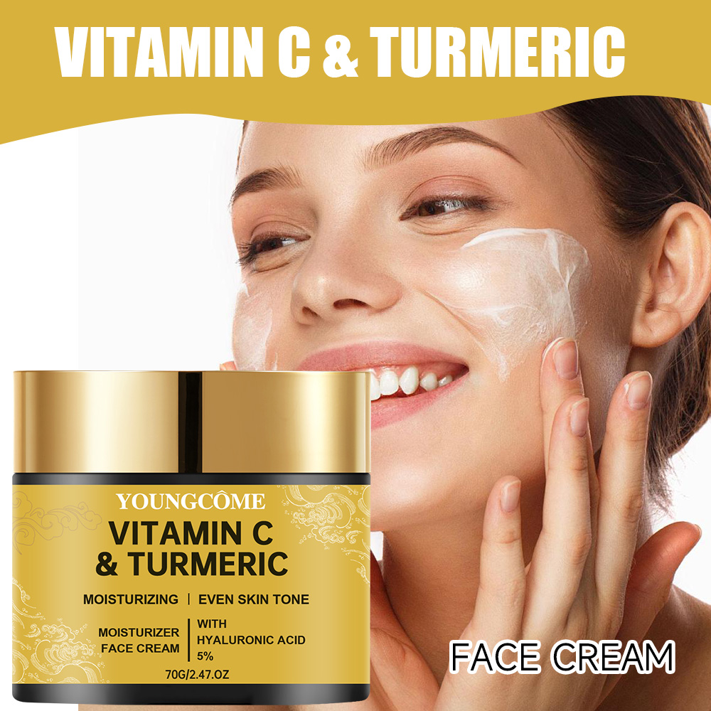 Skincare Glad2Glow - Turmeric Vitamin C Face cream Retinol
