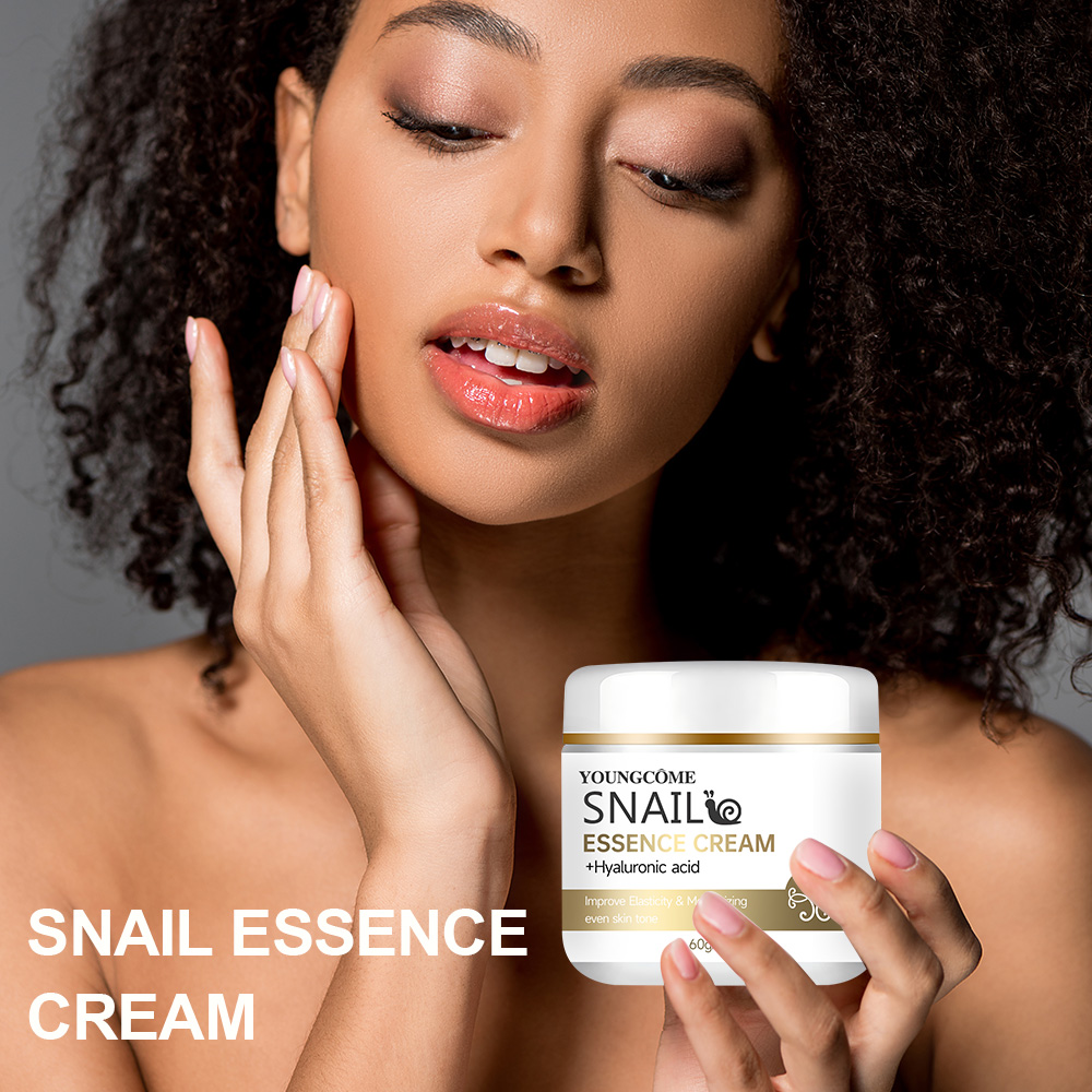 Snail essence cream with hyalu - Skincare Glad2Glow ulasan dan harga