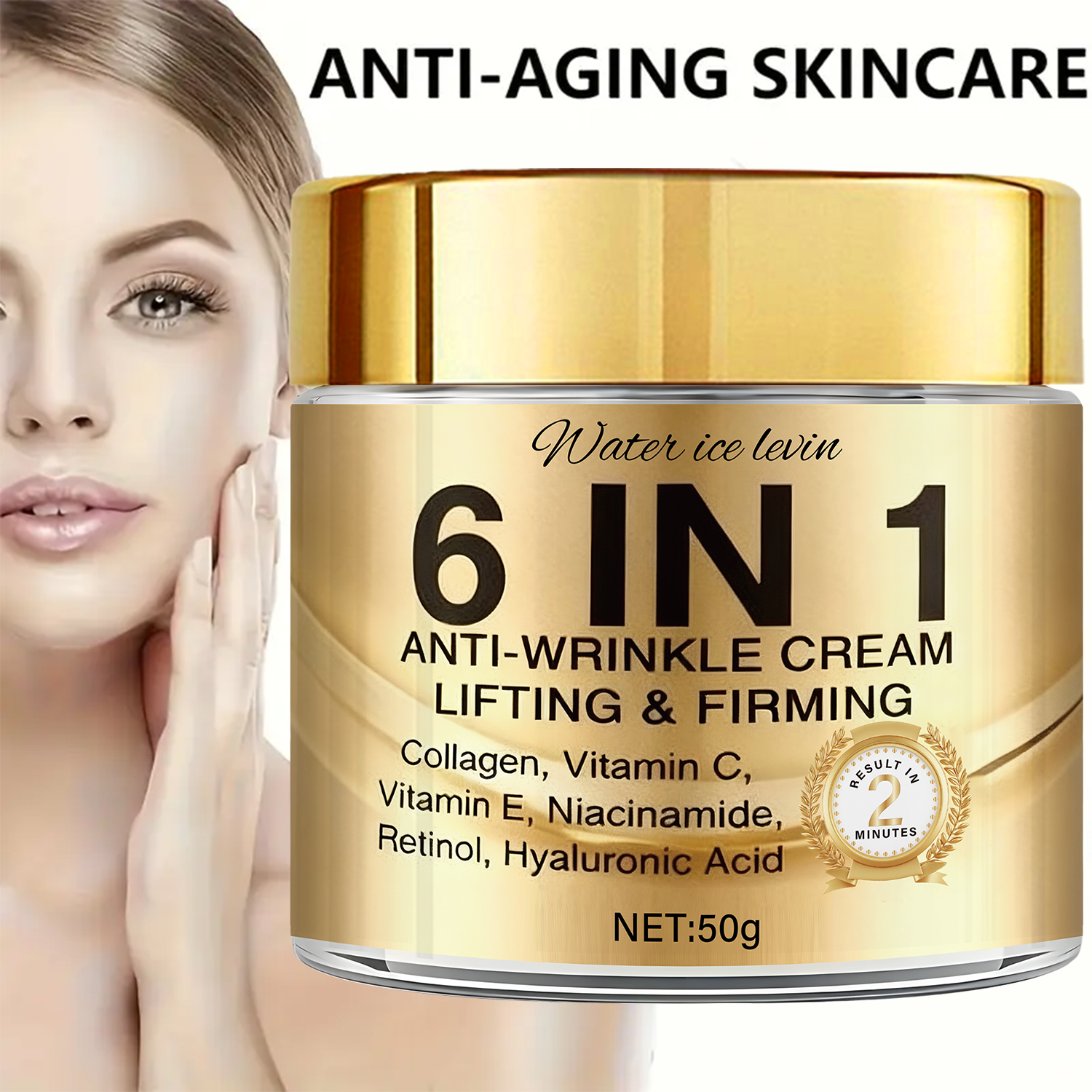 6-In-1 Anti-Wrinkle Cream. Lif - Skincare Vitamin C ulasan dan harga