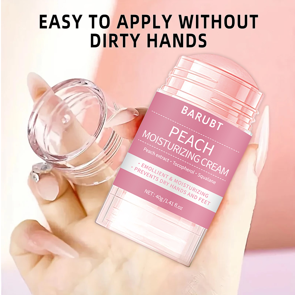 Peach urea mud film rod, salic - Urea Foot Cream ulasan dan harga
