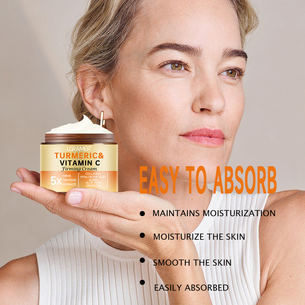 Turmeric Vitamin C Face Cream  - Skincare Glad2Glow ulasan dan harga