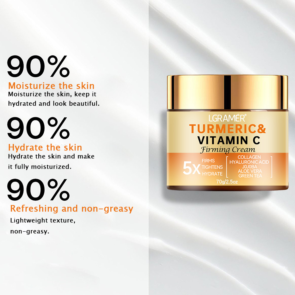Turmeric Vitamin C Face Cream  - Skincare Glad2Glow ulasan dan harga