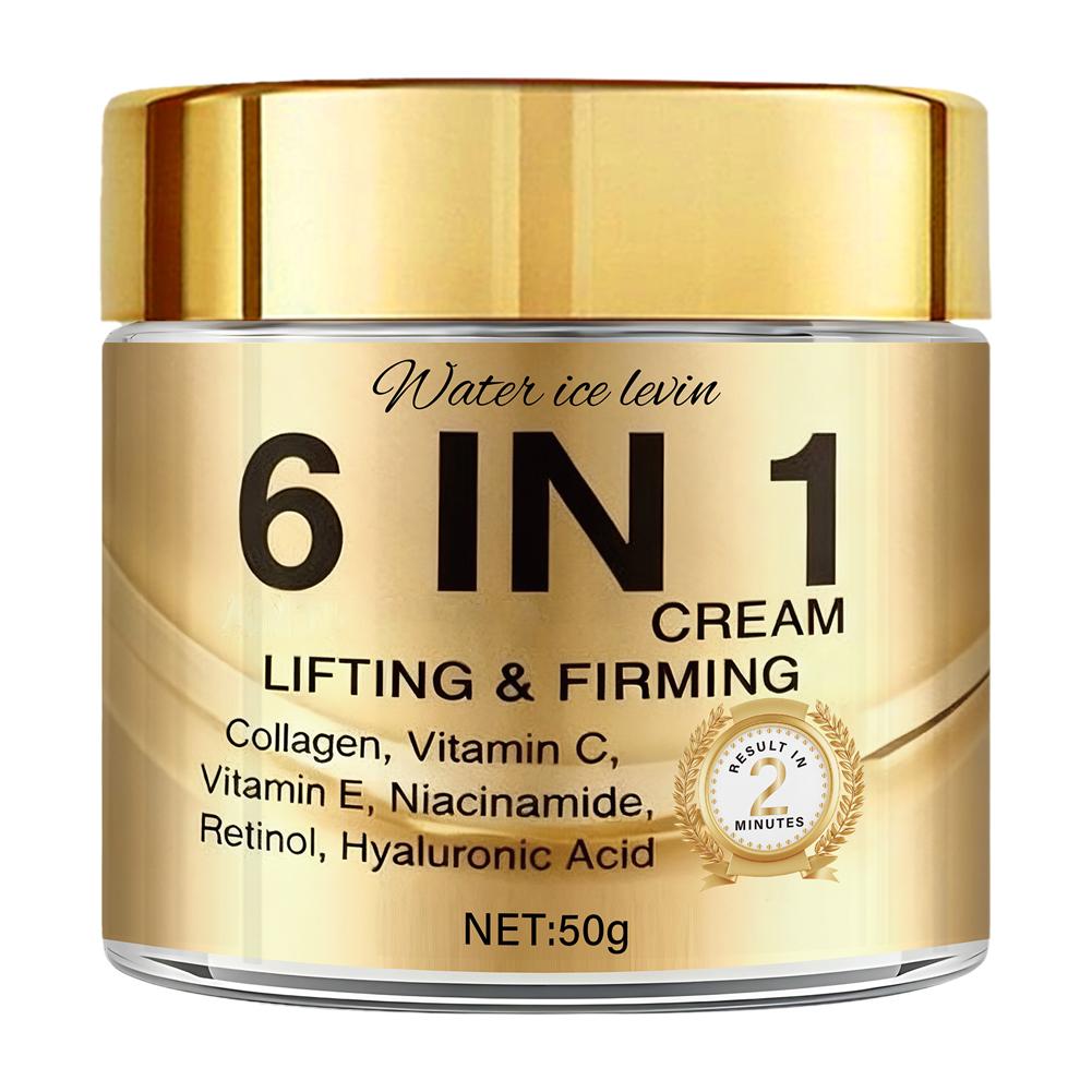 6 IN 1 Collagen Face Cream Lif - Skincare Vitamin C ulasan dan harga