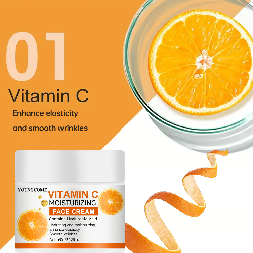 Vitamin C Moisturizer with Hya - Skincare Vitamin C ulasan dan harga