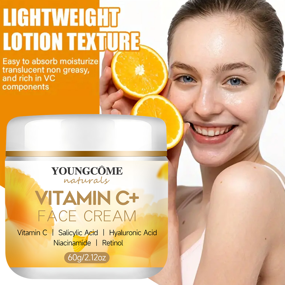 YOUNGCOMEN Vitamin C Face crea - Skincare Glad2Glow ulasan dan harga
