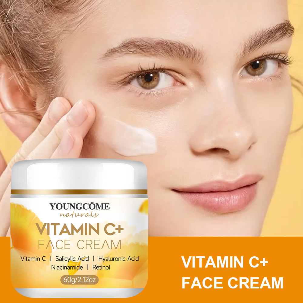YOUNGCOMEN Vitamin C Face crea - Skincare Glad2Glow ulasan dan harga