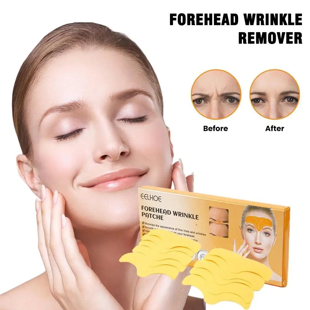 10pcs/box Forehead Wrinkle Pat - Skincare Glad2Glow ulasan dan harga