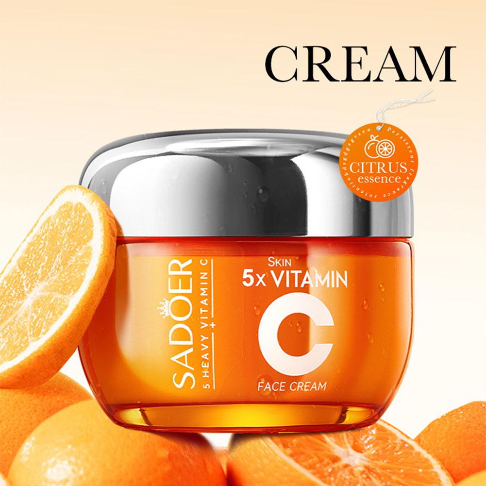 SADOER Vitamin C Brightening E - Skincare Glad2Glow ulasan dan harga