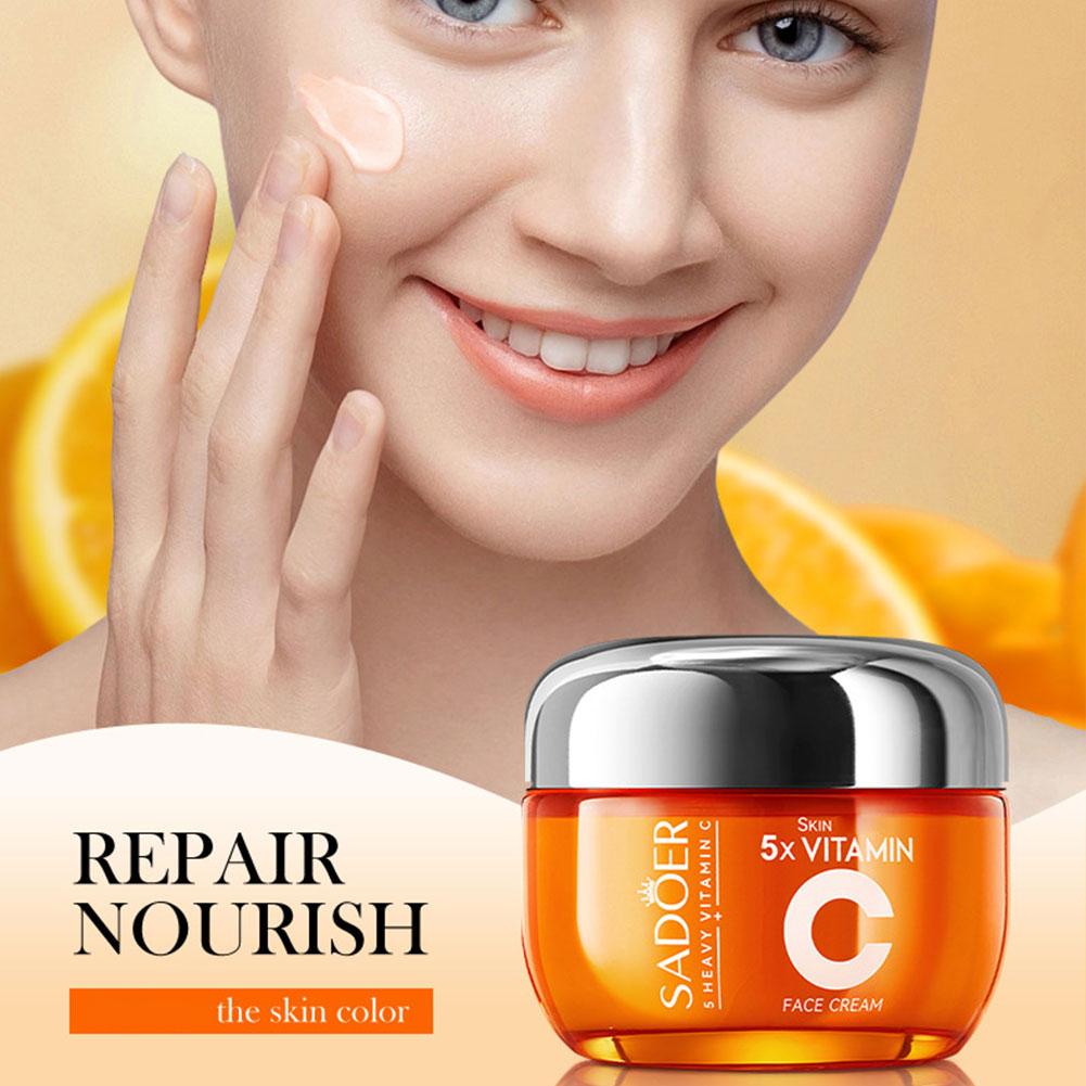 SADOER Vitamin C Brightening E - Skincare Glad2Glow ulasan dan harga