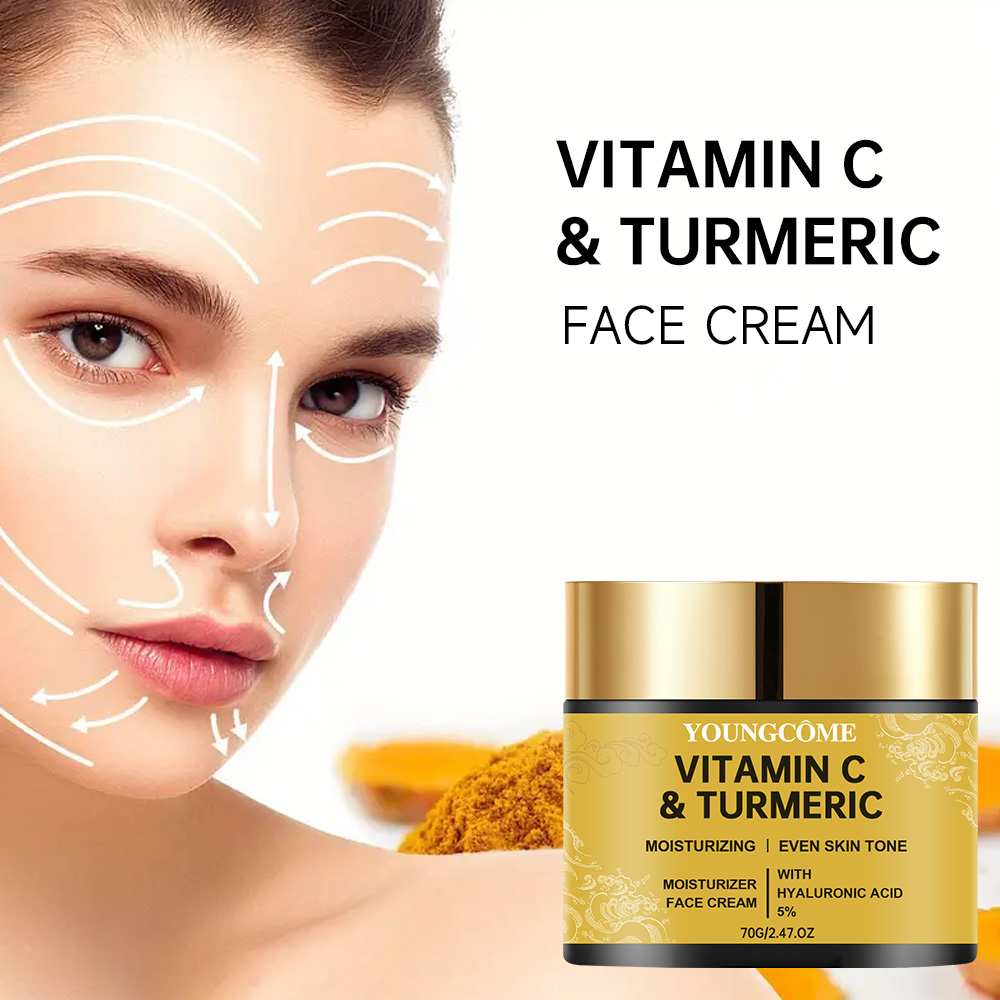 Turmeric Vitamin C Face cream  - Skincare Glad2Glow ulasan dan harga