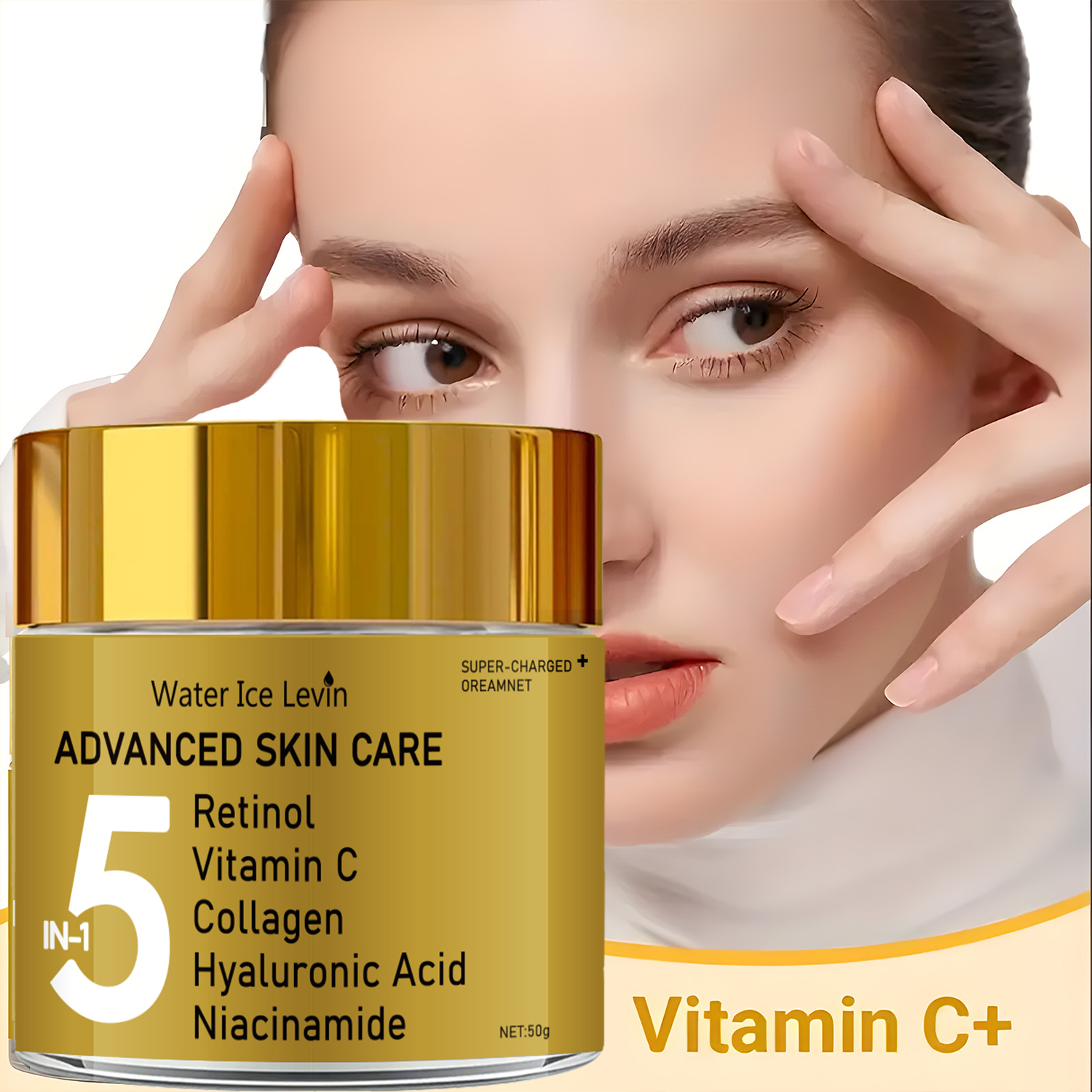5-in-1 Facial Moisturizing Cre - Skincare Vitamin C ulasan dan harga