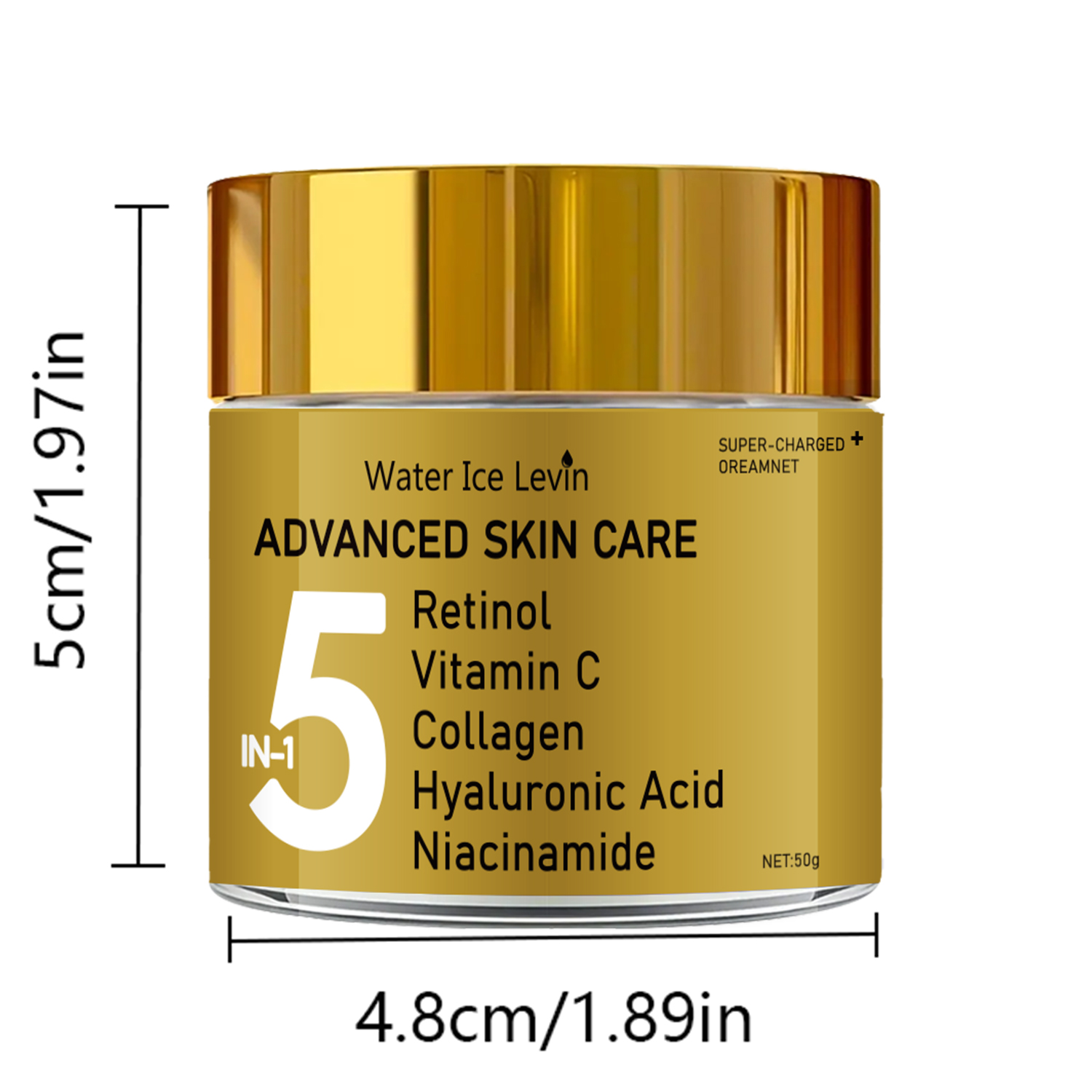 5-in-1 Facial Moisturizing Cre - Skincare Vitamin C ulasan dan harga