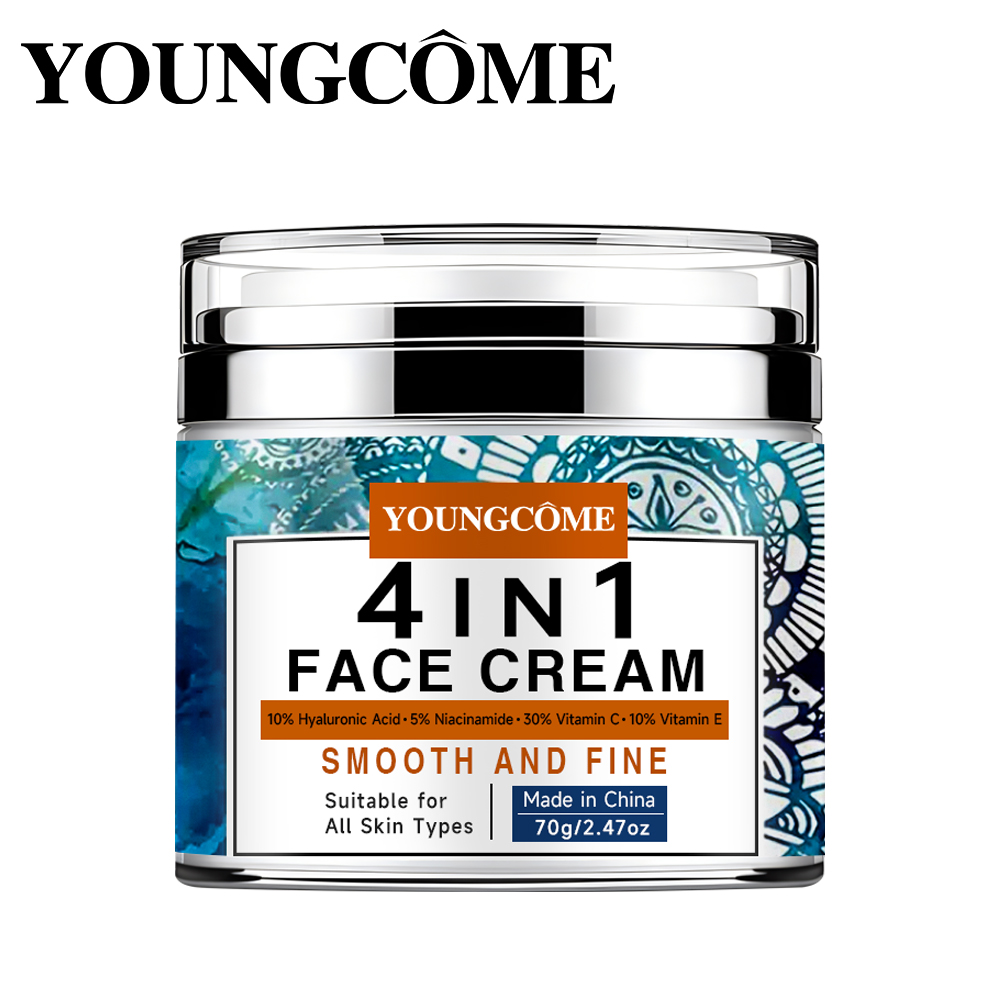 4 IN 1 Face Cream Retinol Smoo - Skincare Glad2Glow ulasan dan harga