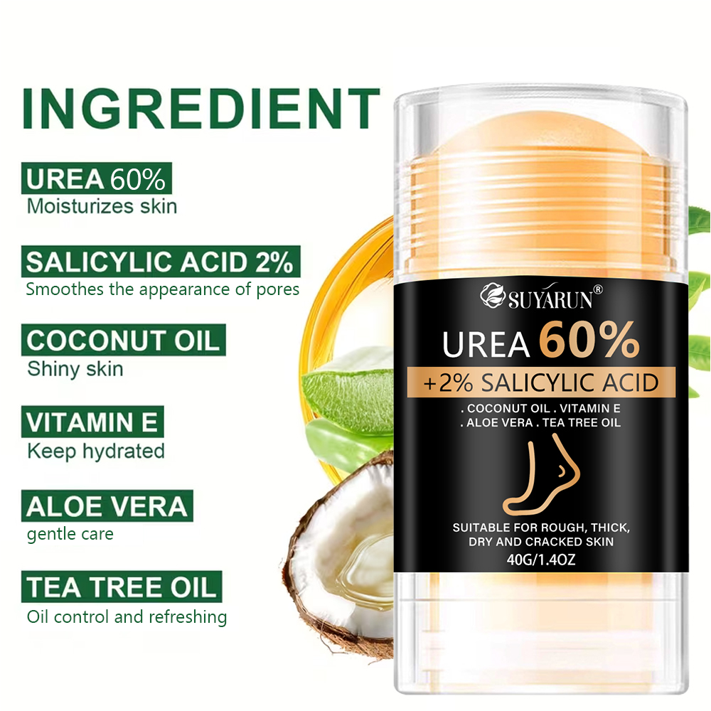 SUYARUN 60% Urea + 2% Salicyli - Urea Foot Cream ulasan dan harga