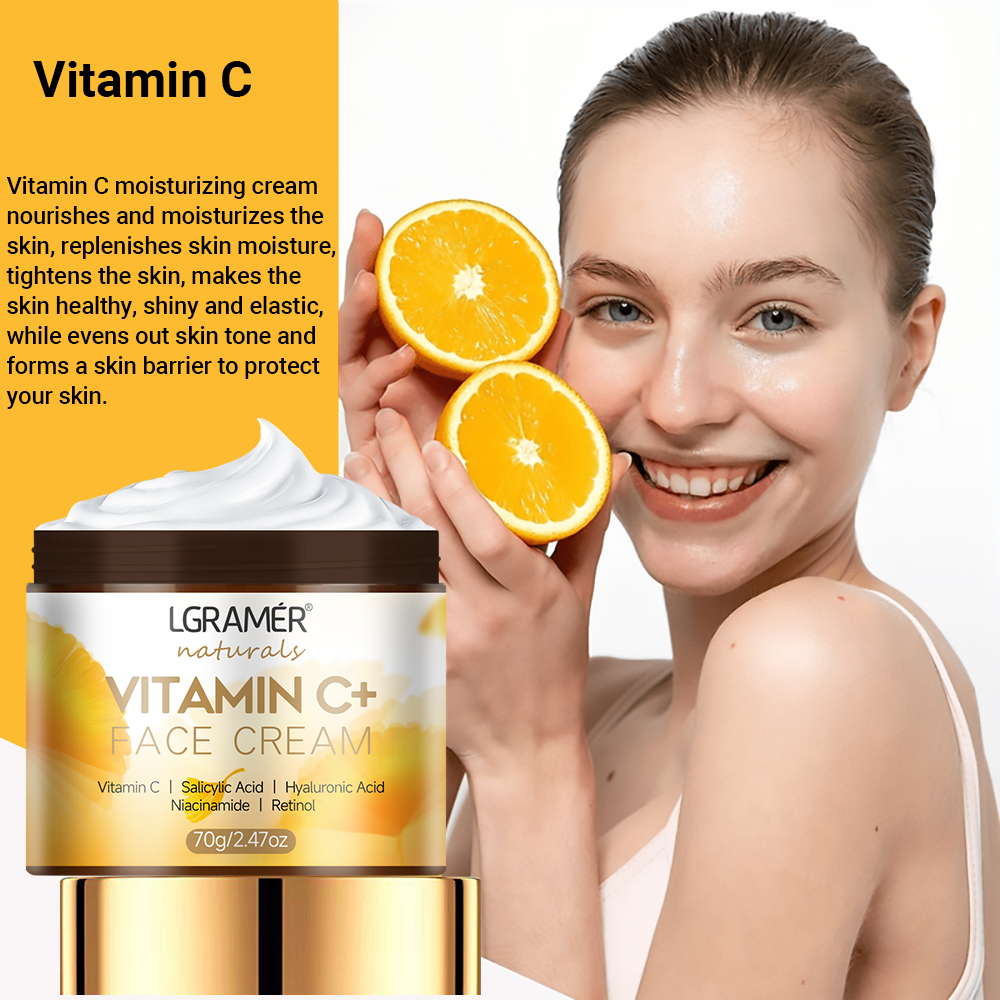 Vitamin C Face Cream Retinol S - Skincare Glad2Glow ulasan dan harga