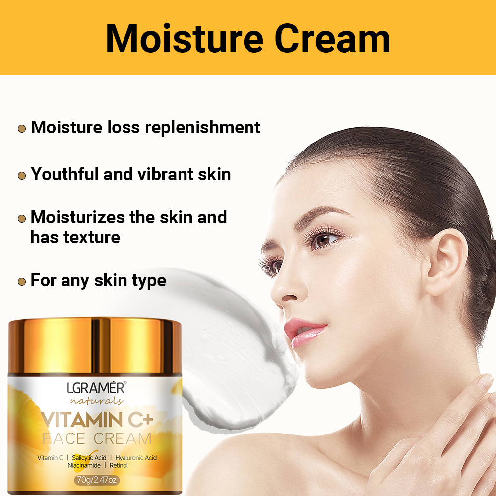Vitamin C Face Cream Retinol S - Skincare Glad2Glow ulasan dan harga